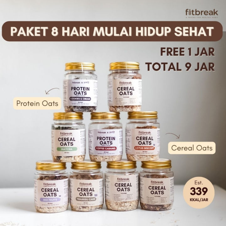 Paket 8 Hari Mulai Hidup Sehat (Gratis 1 Jar) Ganti Cemilan dengan ...