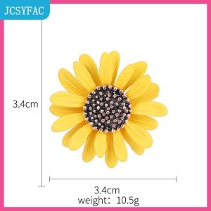 JCSYFAC Dễ thương hướng dương Trâm pins cho hijab Mũ váy hoặc túi đồ trang sức phụ kiện
