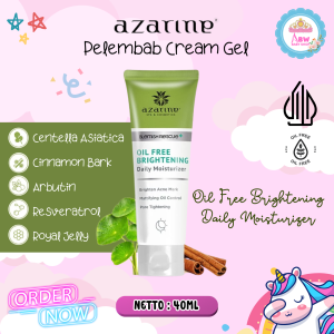 Azarine Oil Free Brightening Daily Moisturizer 40ml Bekas Jerawat For Acne Skin