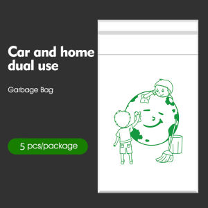 Car Garbage Bag Disposable Trash Bags Sticking Type Auto Storage Bag For Car Home Office Kitchen Accessories