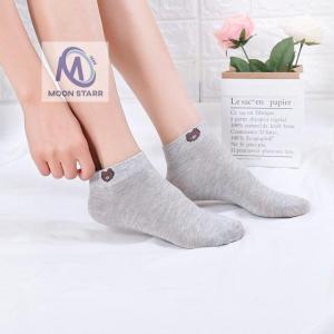 [10 ชิ้น] ถุงเท้า ถุงเท้าข้อสั้น ถุงเท้าเกาหลี ถุงเท้าหมี ถุงเท้าน่ารัก ลายหมีถุงเท้าแฟชั่น  ms99