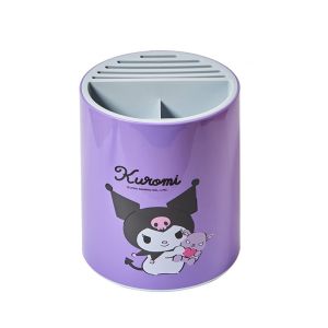 ZYJC Detachable Rotating  Holder Cartoon Space Saving Cutlery Drain Rack Multifunctional Plastic  Storage Rack for Home