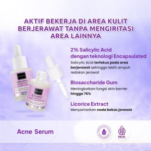 SCARLETT WHITENING Serum Series 15ml || Scarlett Serum Glowtening | Acne | Retinol | Brightly | Niaciamide | C Power || Serum Scarlett