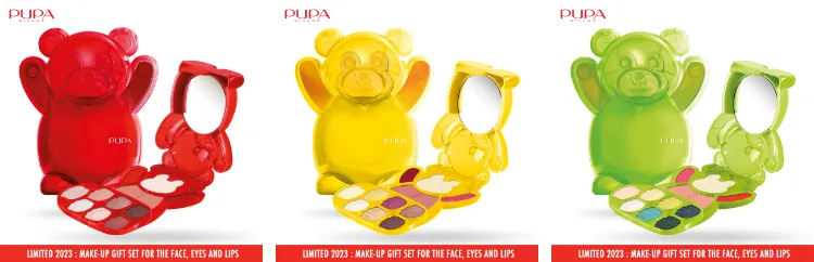 Pupa Milano Happy Bear Make Up Kit, Limited edition 2023: Make-up