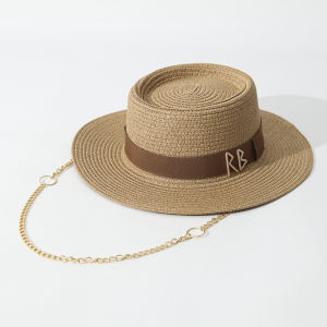 Summer Straw Hats for Women Ribbon Decoration Elegant Ladies Party Dress Hats Travel Beach Sun Hat Chapeau Femme2026
