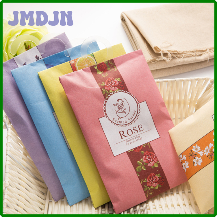 JMDJN 5 Pieces Fragrance Scented Sachets Wardrobe Drawer Deodorizer Air