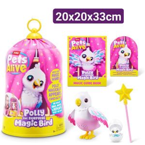 Đồ Chơi Chim Biết Nói Thông Minh Pets Alive Polly Magic Bird – Hát Nhại Giọng Cử Động Zu.Ru