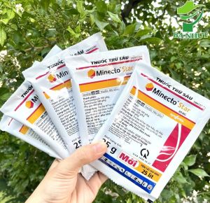Thuốc Trừ Bọ Trĩ MINECTO STAR 60WG 25Gr Cho Cây Dưa Hấu Ớt Mai Vàng