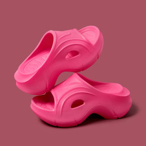 [Free Shipping] New WomenS Flip-Flops Small Size With A Wedge Heel And Thick Sole Versatile For Beach Wear