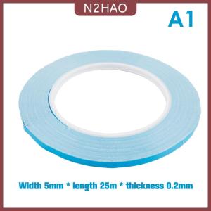 N2HAO 25 m cuộn hai mặt dẫn nhiệt băng cho Chip PCB LED dải tản nhiệt