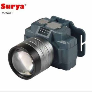 SENTER KEPALA LED ZOOM 75WATT SURYA SYH T755Z - CAHAYA TERANG - ZOOM LASER - PREMIUM - TAHAN LAMA
