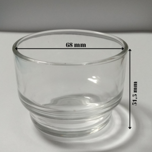 Ly Thủy Tinh Đựng Nến 100ml Nguyên Liệu Làm Nến Cocaxia