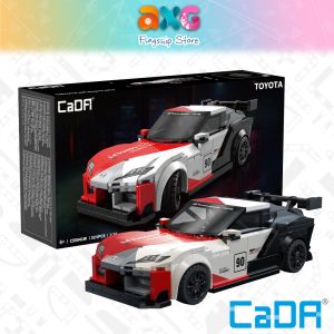 CaDA Toyota GR Supra GT4 Racing Car Brick DIY 1:24 Scale Vehicles Set C55041W
