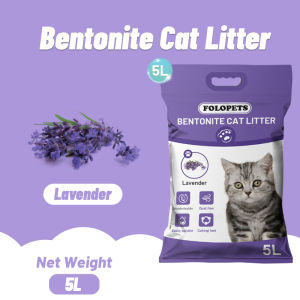 【Ready】5 Liter Pasir Kucing Bentonite Pasir Kucing Gumpal Wangi Cat Litter Bentonite Cat Sand Anti Bakteri Anti Debu dan Aman | pasir gumpal wangi 25 kg