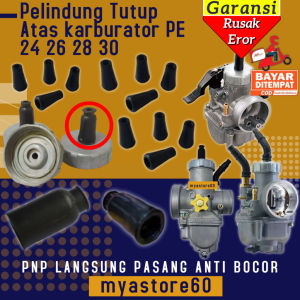 Tutup Karet Silikon Pelindung Skep Silicon Penutup Karbu Karburator Carburator Carbu PE NSR 24 26 28 30 PE24 PE26 PE28 PE30