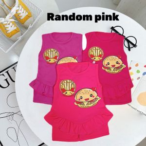 Girl Clothes Sets Suits Summer Baby Toddler Short Sleeve Kids Shorts baju baby comel Set 9-20KG