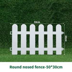 European Gardening Plastic FenceGround Insert Garden Decorative Fence Outdoor Landscape Fence圍欗