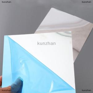 [COD] kunzhan Square Spliced Stickers Self Adhesive Acrylic Mirror Sheets Wall Decals New