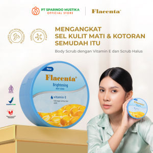 FLACENTA Body Scrub 200gr Vit E