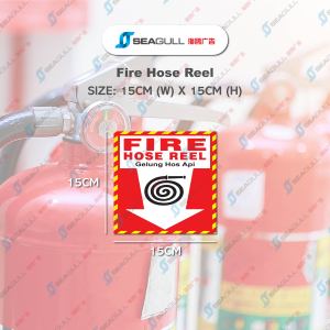 Fire Extinguisher Sticker Sign | Fire Hose Sticker Sign