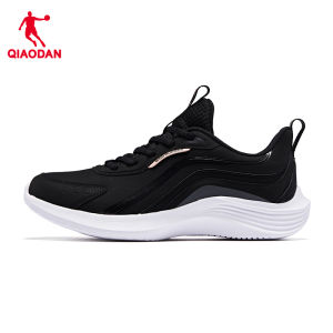 Qiaodan Women Running Shoes Soft Bottom Lightweight Comfortable Breathable Sports Sneaker XM46210219
