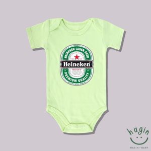 Thương hiệu đồ uống chủ đề thức ăn Haginbaby bộ đồ liền thân cho bé bộ đồ liền thân đánh dấu mốc phát triển hàng tháng quần áo trẻ em