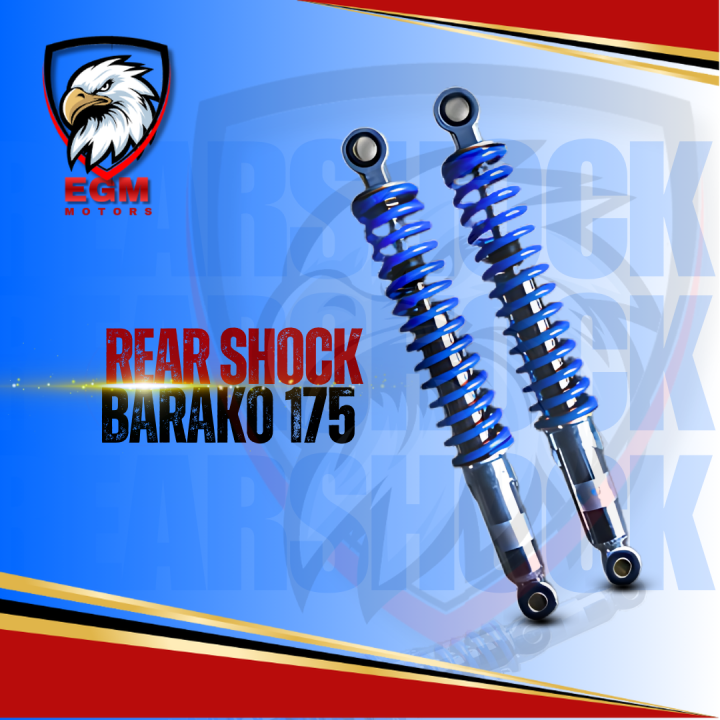 [EGM MOTORCYCLE] MOTORCYCLE REAR SHOCK FOR BARAKO 175 | Lazada PH