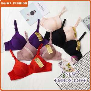 Bra Wanita Dewasa Busa Tanpa Kawat BH Import Mantingya Good Quality Size Besar 38 - 40 - 42 - 44