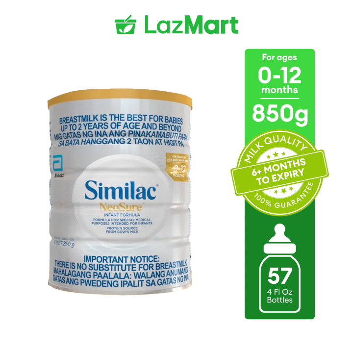 Similac Neosure 850g 0-12 months Similac Neosure Infant Formula
