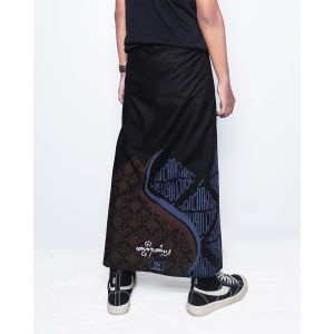 Sarung Batik Serial Kaligrafi Aksara Jawa Motif Sekar Narima Sarung Kanjeng