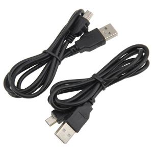 new 50pcs Data Charging Cable Cord Adapter USB to USB Male to Mini 5 Pin B for MP3 MP4 Player Car DVR GPS Camera HDD Mini USB Cables Free Shipping