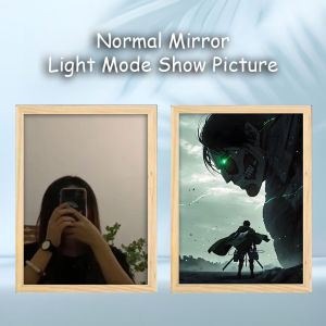 Attack On Titan TT15 Lighting Photo Frame Bingkai Lampu Anime Hadiah 灯光画 进击的巨人