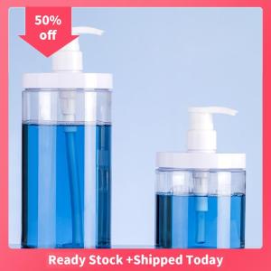 🔥🔥🔥sjqgqx 100-800ml Soap Dispenser Bottle Shampoo Shower Gel Bottle Refilable Wide Mouth Lotion Hand Sanitizer Bottle Bathroom Container