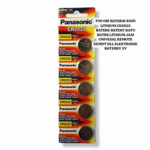 P29 ORI BATERAI KOIN LITHIUM CR2025 BATERE BATERY BATU BATRE LITHIUM JAM UNIVESAL REMOTE REMOT DLL E