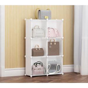 SHENAR GISEL STELLA LEMARI PLASTIK TAS - LEMARI PLASTIK SERBAGUNA - STORAGE CABINET HANDBAG - BAG STORAGE (SHENAR)