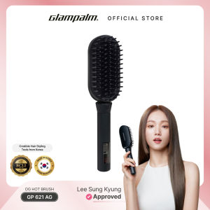 Glampalm OG Hot Brush Straightener/Sisir Panas Pelurus Rambut GP621AG