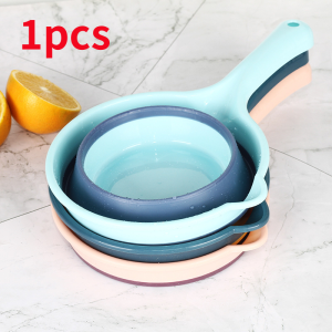 Foldable Water Scoop Dipper Water Ladle Folding Bath Spoon Ladle Multi-purpose Folding Durable Material Water Scoop Silicone Collapsible Water Scoop Dipper Space Saving For Kitchen and Bathroom Bath Dipper Color Random