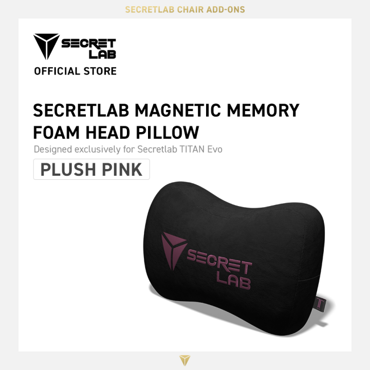 Secretlab Memory Foam Head Pillow (Light Pink) Lazada PH