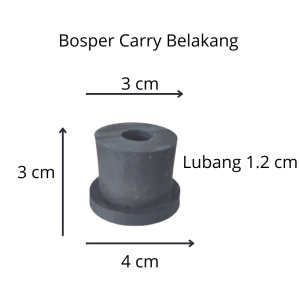 Karet Per Daun Carry ST 100 Jimny Katana Harga per 4 pcs
