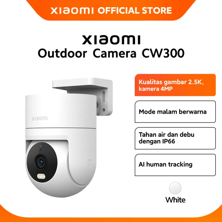 Xiaomi Outdoor Camera CW300 | CCTV Outdoor | Resolusi 2.5K | AI | IP66 ...