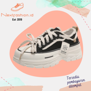 Nextfashion Sepatu sneakers wanita casual kekinian 301 modis fashion sport 2024