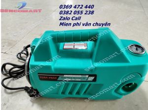 Máy rửa xe mini công suất 2000w có chỉnh áp bảo hành 12 tháng
