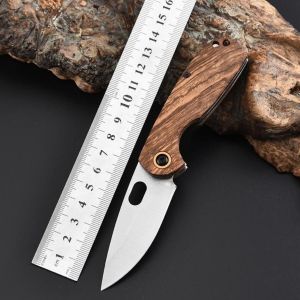 มีดพับ ดามัสกัสแท้ เปิดคม แกนกลางVG10 เปิดคม ด้ามไม้แท้  มีดพก EDC Camping Survival พร้อมส่ง