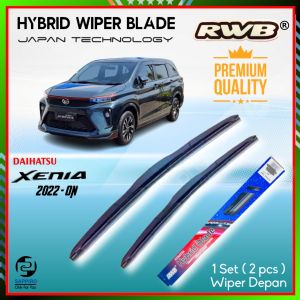 Wiper Mobil Xenia RWB Hybrid Blade Frameless Set 2 Pcs