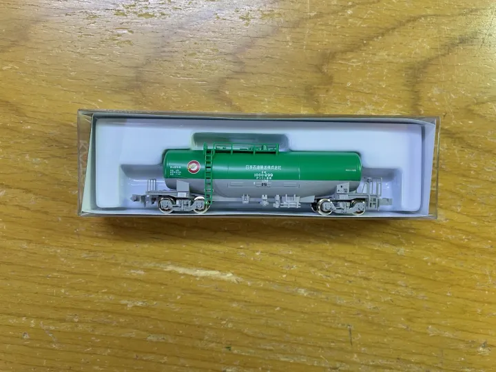 มาทำความรู้จัก machine... New N Kato Oil Tanker 8037-2, Green wagon. Unused, new condition ...