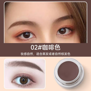 3D Eyebrow Gel Quick-Drying Matte Finish Waterproof Long Lasting Natural Looking Eyebrow Makeup Kit with Ultra-Fine Texture Brush