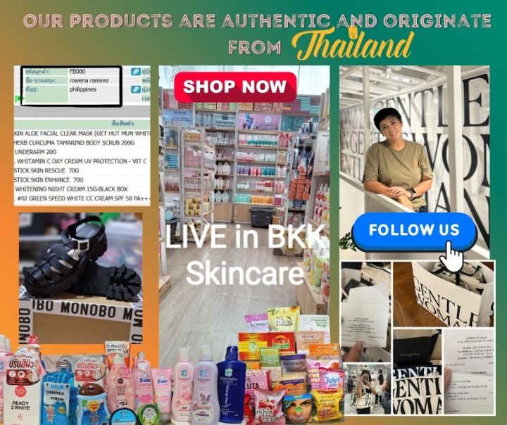 Bangkok Pasabuy Skincare Original from Thailand Lazada PH