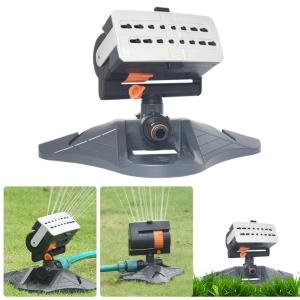 [PUMO7]Portable Mini Oscillating Sprinkler with 16 Nozzles for Lawn and Garden Watering