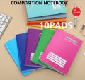 10PCS/BUNDLE NOTEBOOKS 80Sheets 145x200mm 10Color/Assorted School Office StationerySupply. 