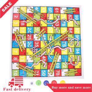 [COD] Snake ladder educational kids children toys family interesting board game gifts